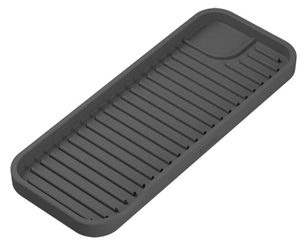 Organizer per lavello grigio in silicone – Metaltex