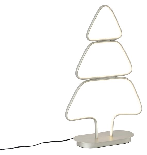 Lampada da tavolo natalizia albero di Natale in acciaio con LED - Arbre