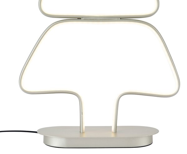 Lampada da tavolo natalizia albero di Natale in acciaio con LED - Arbre