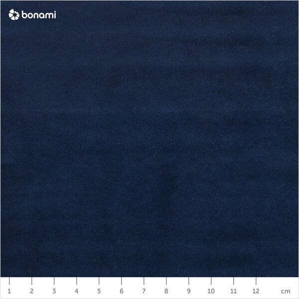Letto boxspring blu scuro con contenitore 160x200 cm Gina - Milo Casa