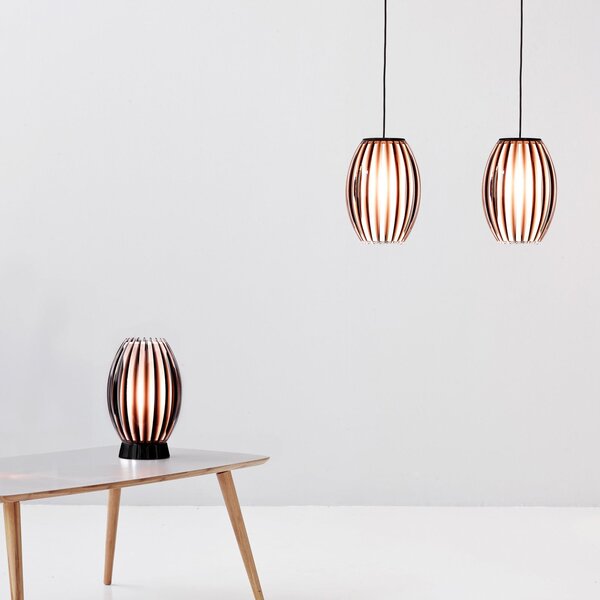 Tentacle Lampada da Tavolo M Black/Smoke - Herstal