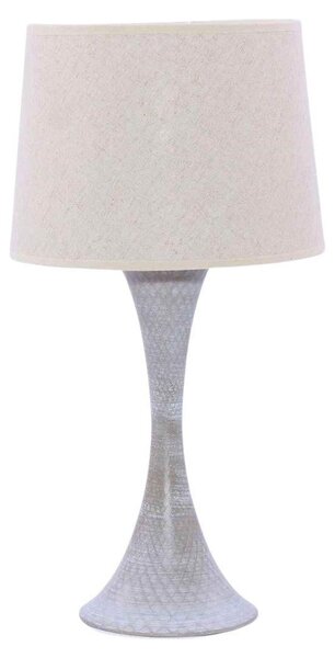 Lampada in metallo grigio, Ø25H47 cm