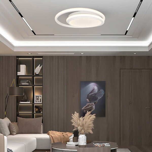 Plafoniere di design - IP20 - Corpo bianco - 38 watt - 4050 lumen - 4000K