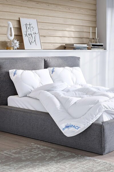 Set antiacaro per tutto l'anno: cuscino + coperta per tutto l'anno (70x90 cm, 140x200 cm)