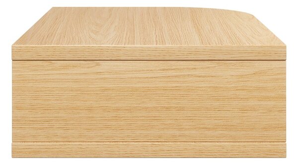 Comodino colore naturale con effetto rovere Farsta – Woodman