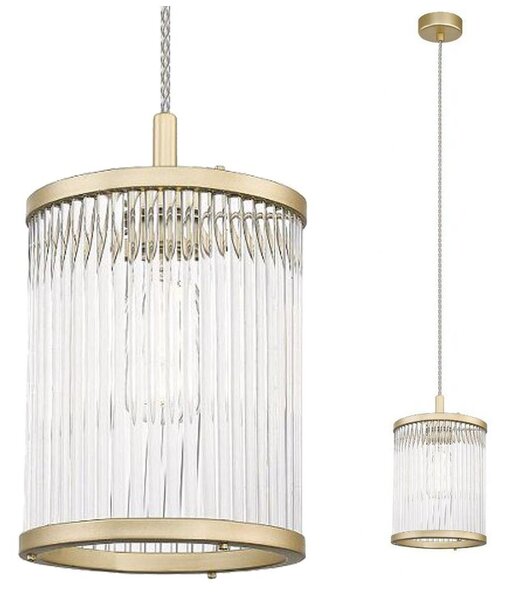 SERGIO Pendelleuchte oro opaco E14 max 60W IP20 Linea Zuma