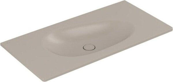 V&B mobile lavabo Antao 100x50cm, angolare, senza sfioratore, mandorla C-plus