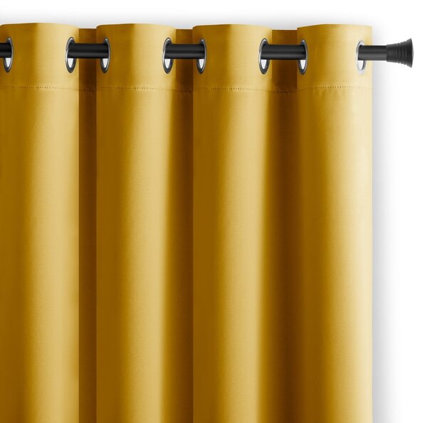 Tenda parzialmente oscurante gialla 140x270 cm Kierra – Restilo
