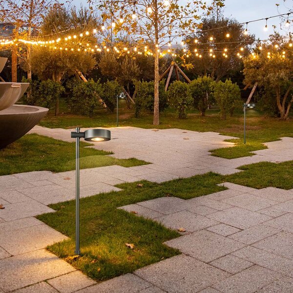 Illuminazione per esterni - Lampade da bitta - IP65 - Alloggiamento nero - 6 Watt - 620 Lumen - 4000K