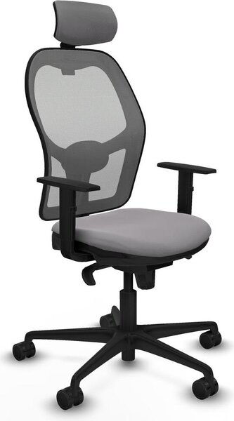 Sedia da ufficio con poggiatesta Jorquera Piqueras y Crespo 1D036N2 Grigio