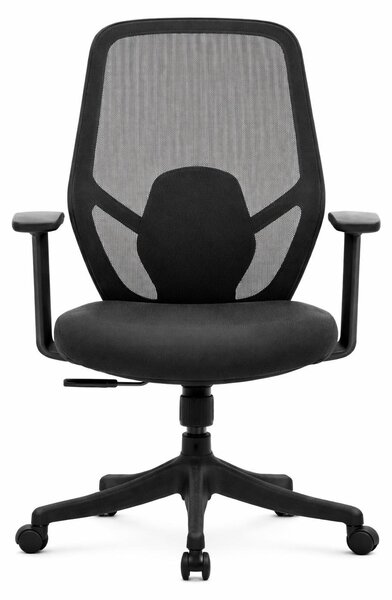 Sedia da ufficio ergonomica con schienale in rete e braccioli regolabili
