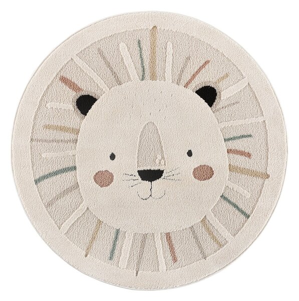 Tappeto per bambini color crema ø120 cm Clown – Universal
