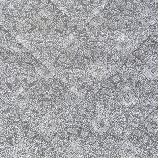 Copriletto Primaverile MATRIMONIALE Danubio GRIGIO Raso Jacquard Caleffi