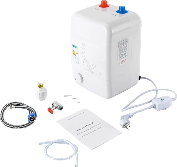 Bollitore elettrico, design compatto, riscaldamento istantaneo, BIANCO