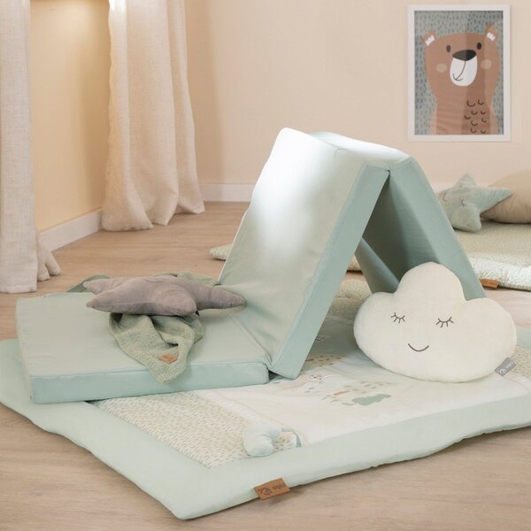 Materasso per bambini in schiuma sfoderabile e pieghevole 120x60 cm Style – Roba