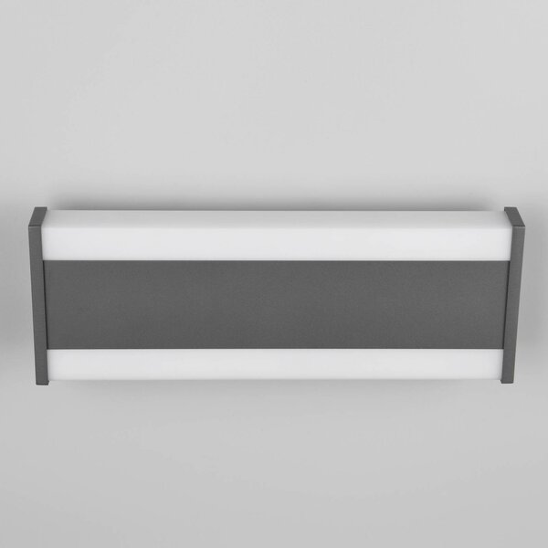 Trio Lighting Applique da esterni a LED DAWSON, Nero, Alluminio, Moderno, Applique LED da esterni