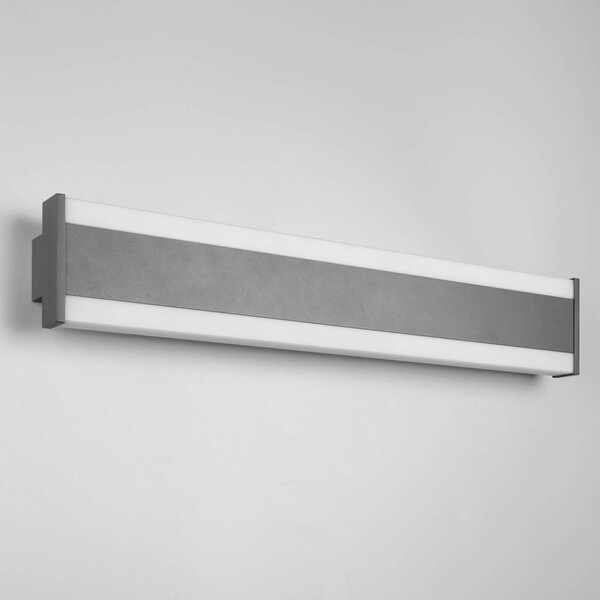 Trio Lighting Applique da esterni a LED DAWSON, Nero, Alluminio, Moderno, Applique LED da esterni