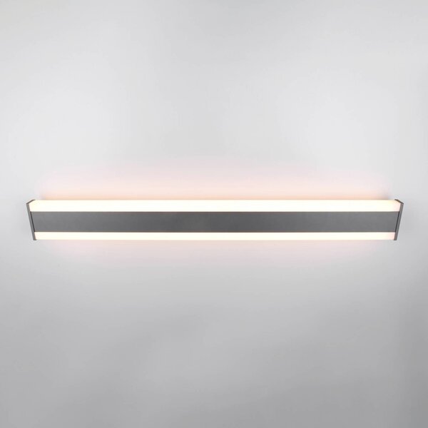 Trio Lighting Applique da esterni a LED DAWSON, Nero, Alluminio, Moderno, Applique LED da esterni