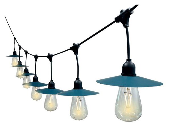 LED Solution Designer Catena luminosa solare a LED 15m 15x LED 3W IP44 23034