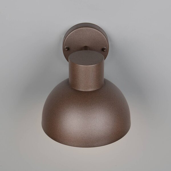 Trio Lighting Applique da esterni ELBE, dimmerabile, Marrone / Ruggine, Alluminio, Applique da esterni