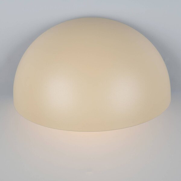Trio Lighting Applique da esterni MAAS, dimmerabile, Crema / Ambra, Alluminio, Applique da esterni