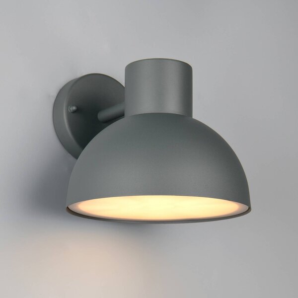 Trio Lighting Applique da esterni ELBE, dimmerabile, Nero, Alluminio, Applique da esterni