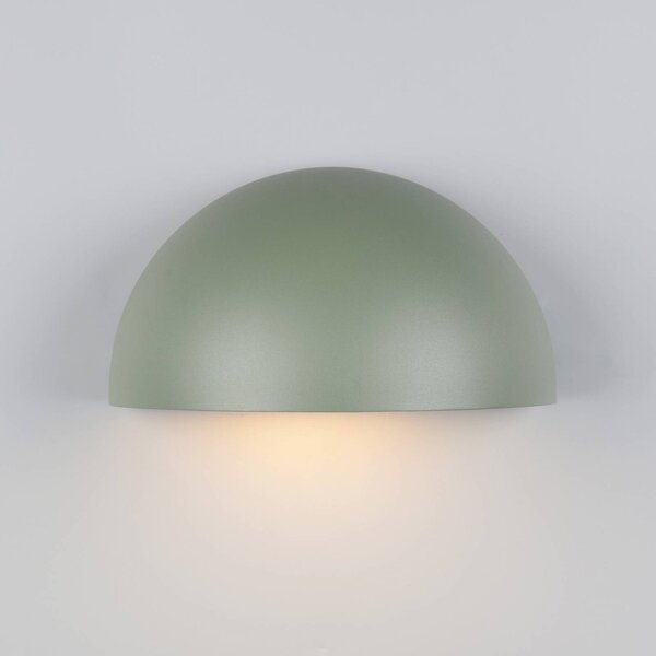 Trio Lighting Applique da esterni MAAS, dimmerabile, Verde, Alluminio, Moderno, Applique da esterni