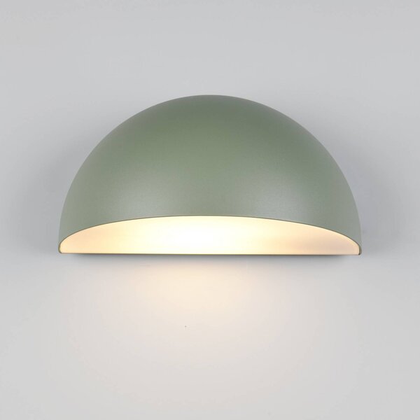 Trio Lighting Applique da esterni MAAS, dimmerabile, Verde, Alluminio, Moderno, Applique da esterni
