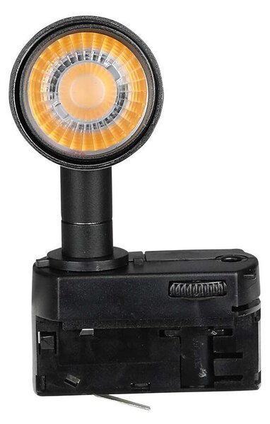 Faretto a binario LED - Faretto a binario sottile - Samsung - IP20 - Nero - 15 Watt - 1500 Lumen - 3000K - 5 anni