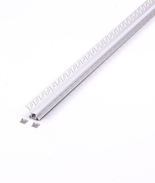 Strisce LED - kit di montaggio argento - IP20