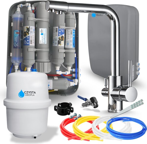 Rubinetto da cucina Ari Venom 1, miscelatore lavello cucina con doppia uscita e perlator, girevole, predisposto per filtro, cromato