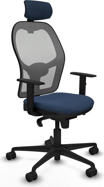 Sedia da ufficio Piqueras y Crespo 1D036N2 Blu marino