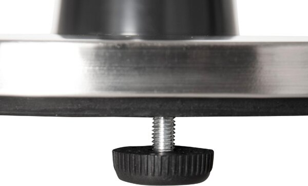 DecHome Fungo Riscaldante da Esterno con 3 Temperature e Altezza Regolabile in Acciaio e Alluminio Argento 866DHSR