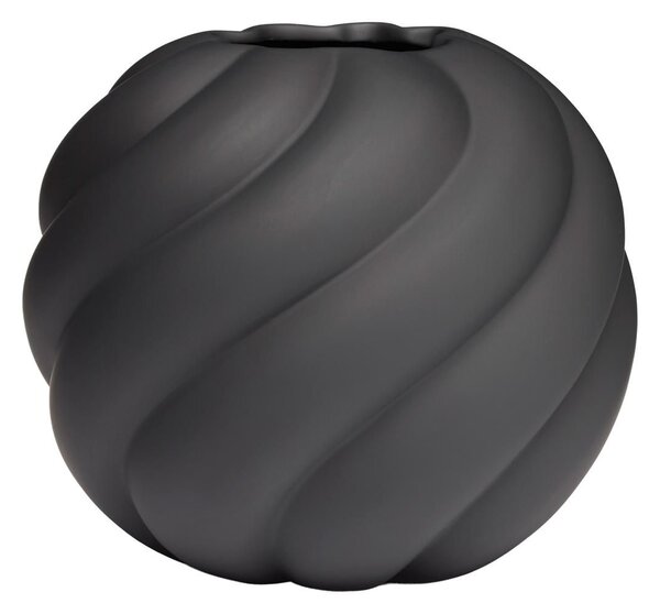 Vaso in ceramica dipinto a mano Twist Ball, alt. 20 cm