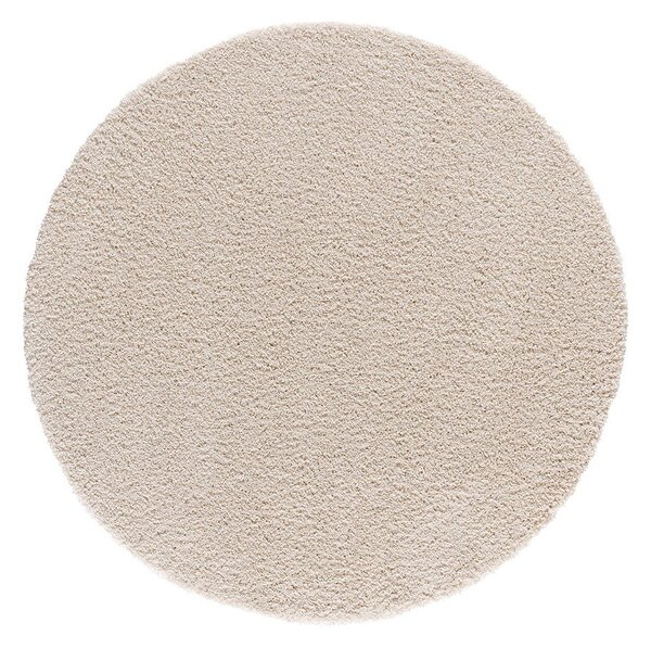 Tappeto rotondo beige ø 130 cm Norge – Universal