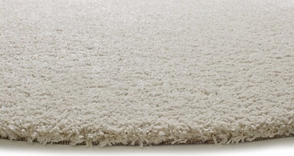 Tappeto rotondo beige ø 130 cm Norge – Universal