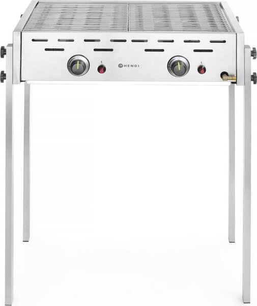 HENDI Griglia a gas Roast-Master Pro, 11,6kW, 790x560x(H)900mm