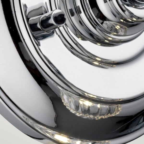 Quintiesse QN-KEYNES1-BATH-LED Applique da bagno KEYNES 1xG9/3W/230V IP44, cromo lucido