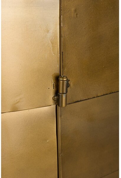Cassettiera dorata in metallo 117x70x26 cm Hanna – Dutchbone