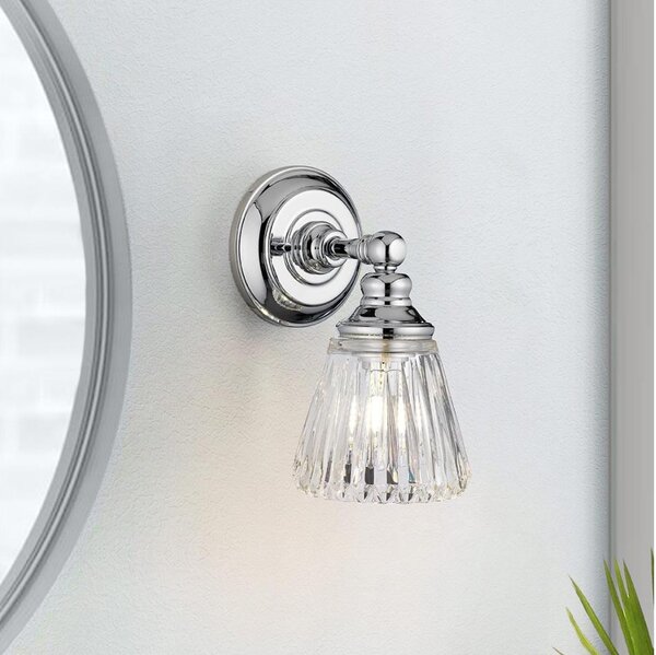 Quintiesse QN-KEYNES1-BATH-LED Applique da bagno KEYNES 1xG9/3W/230V IP44, cromo lucido