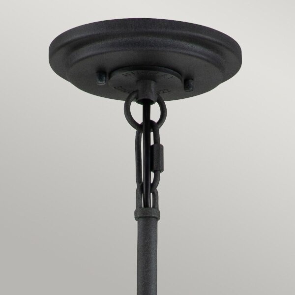 Quintiesse QN-SILAS-6P-DZ - Lampadario a stelo SILAS 6xE27/60W/230V nero/oro