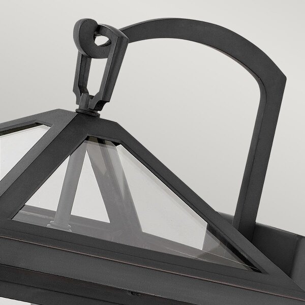 Quintiesse QN-ALFORD-PLACE2-M-MB - Lampada da parete per esterni ALFORD M 2xE14/40W/230V IP44