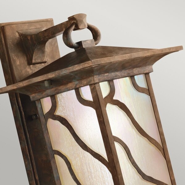 Quintiesse QN-MORRIS-L - Lampada da parete per esterni MORRIS L 1xE27/60W/230V IP44 bronzo