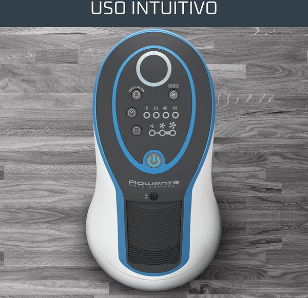 Rowenta Ventilatore a Colonna Torre senza Pale 3 Velocit Oscillante con Timer Flusso d'Aria 3D - VU6210 Eole Compact
