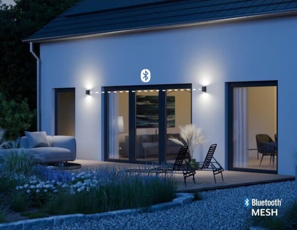 Steinel 087746 - Applique da esterno LED 2xGU10/14,5W/230V L 940 C IP44