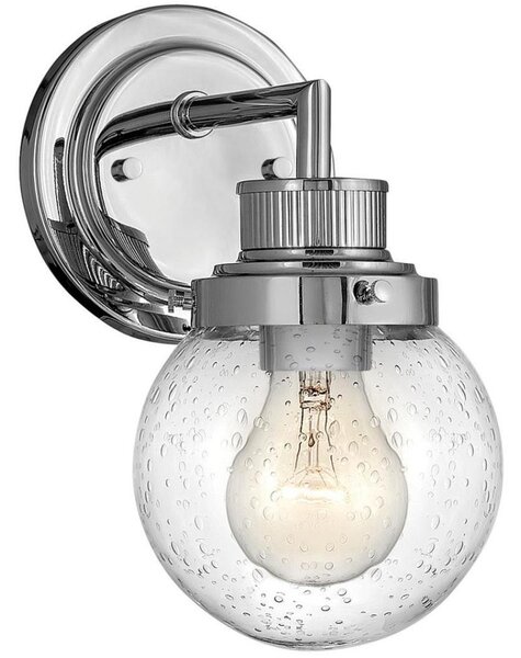 Quintiesse QN-POPPY1-PC-BATH Lampada da parete per bagno POPPY 1xE27/60W/230V IP44, cromo lucido