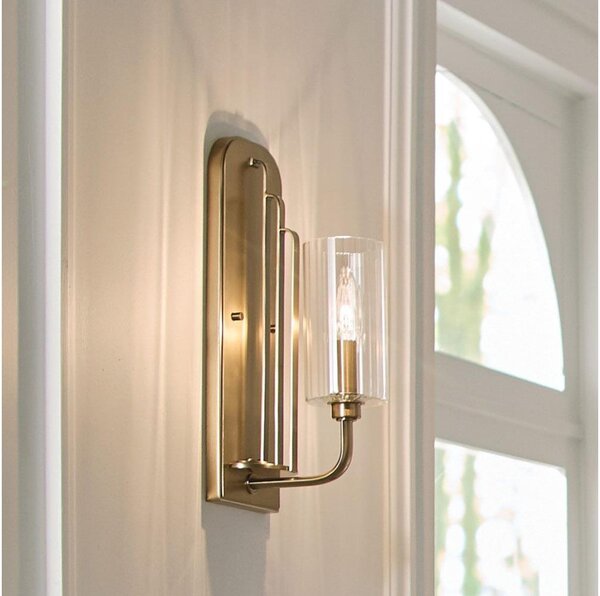 Quintiesse QN-KIMROSE1-BNB - Applique KIMROSE 1xE14/40W/230V dorata