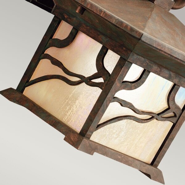 Quintiesse QN-MORRIS-M - Lampada da esterno a parete MORRIS M 1xE27/60W/230V IP44 bronzo