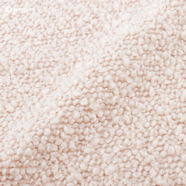 Divano angolare beige in tessuto bouclé (angolo sinistro) Molino - Micadoni Home