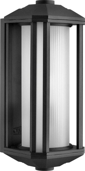 Quintiesse QN-CASTELLE-M-BLK - Applique da esterno CASTELLE M 1xE27/60W/230V IP44 nera